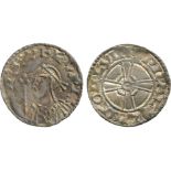 BRITISH COINS, Anglo-Saxon, Edward the Confessor, Silver Penny, Expanding Cross type (1050-1053),