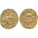 INDIAN COINS, KUSHAN, Kipanada (c.330-360 AD), Gold Dinar, king standing facing, head left,