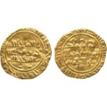 † ISLAMIC COINS, FATIMID, al-Mustansir, Gold ¼-Dinar/Tari, Sur 481h, 1.38g (Nicol 1948, 2 recorded).