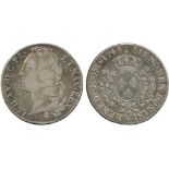 WORLD COINS, FRANCE, Louis XV (1715-1774), Silver ½-Ecu “au bandeau”, 1749-W, Lille, 14.40g (Dup
