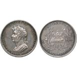 COMMEMORATIVE MEDALS, British Historical Medals, George IV, Coronation 1821, unofficial Silver