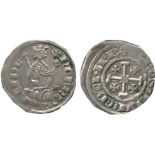 WORLD COINS, CRUSADER COINS OF CYPRUS, Henry II, Silver ½-Gros, 2.27g (Sch VI, 22). Good very