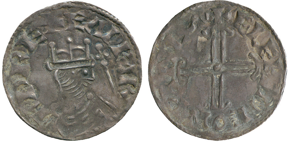 BRITISH COINS, Anglo-Saxon, Edward the Confessor, Silver Penny, Hammer Cross type (1059-1062),