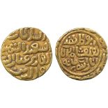 INDIAN COINS, SULTANATES, Sultans of Dehli, Muhammad bin Tughluq (AH 725-752; 1325-1351 AD), Gold