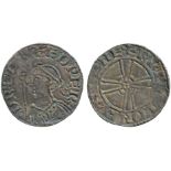 BRITISH COINS, Anglo-Saxon, Edward the Confessor, Silver Penny, Expanding Cross type (1050-1053),