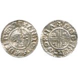 BRITISH COINS, Anglo-Saxon, Aethelred II, Silver Penny, CRVX type (c.991-997), Oxford mint,