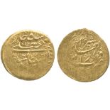G ISLAMIC COINS, QAJAR, Fath ‘Ali Shah, Gold Toman, type W, Dar al-‘Ilm Shiraz 1234h, 4.64g (A