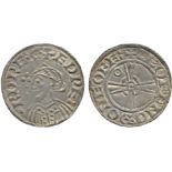 BRITISH COINS, Anglo-Saxon, Edward the Confessor, Silver Penny, Expanding Cross type (1050-1053),