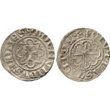 WORLD COINS, CRUSADERS, Tripoli, Bohemund VI (1251-1275), Silver Gros, undated, cross, rev star (CCS