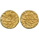 INDIAN COINS, MUGHAL, Shah Jahan (AH 1037-1068; 1628-1658 AD), Gold Mohur, quatrefoil type,