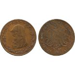 BRITISH TOKENS, 18th Century Tokens, Wales, Anglesey, Amlwch, Parys Mine Company, Copper Penny,