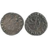 WORLD COINS, CRUSADER COINS OF CYPRUS, Henry II, first reign, Silver Gros grand, heavy series, first