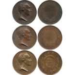 COMMEMORATIVE MEDALS, World Medals, India, France / India, General Claude Martin (1735-1800), Copper