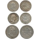 WORLD COINS, FRANCE, Consulat, Silver ¼-Franc (2) and ½-Franc, An 12-A, Paris mint (Gad 342, 394).