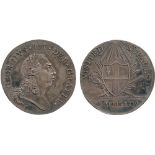 BRITISH TOKENS, 18th Century Tokens, England,  Middlesex, National Series, George III, Silver