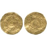 ISLAMIC COINS, SAFAVID, al-‘Aziz (365-386h), Gold Dinar, al-Mahdiya 36xh, 4.11g. About fine.