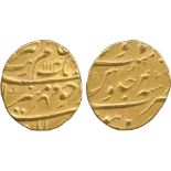 INDIAN COINS, MUGHAL, Aurangzeb, Gold Mohur, Burhanpur, AH 1114, Year 43, 11.01g (SAC KM 315.16).