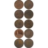 BRITISH TOKENS, 18th Century Tokens, England,  Middlesex, Skidmore’s Churches and Gates, Copper