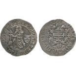 WORLD COINS, RHODES, Robert de Juilly (1374-1377), Silver Gigliato, undated, 3.86g (Sch X.8). Struck