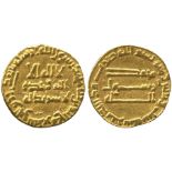 † ISLAMIC COINS, ABBASID CALIPHATE, temp. al-Saffah/al-Mansur, Gold Dinar, 136h, 4.21g (A 210/