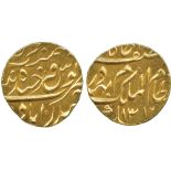 G INDIAN COINS, PRINCELY STATES, Hyderabad, Mir Mahbub Ali Khan (AH 1285-1329; 1869-1911 AD), Gold