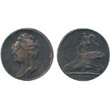 COMMEMORATIVE MEDALS, World Medals, Russia, Catherine II the Great (1762-1796), Silver Jetton, 1782,