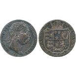 BRITISH COINS, George III, Silver Pattern Shilling, by Milton, large laureate head right, date below