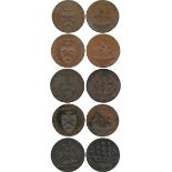 BRITISH TOKENS, 18th Century Tokens, England,  Hampshire, Portsea, George Sargeant, Copper Halfpenny