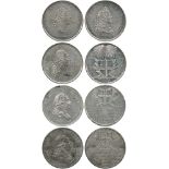 BRITISH TOKENS, 18th Century Tokens, England,  Middlesex, National Series, George III, White Metal