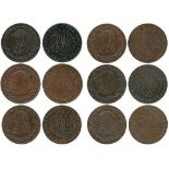 BRITISH TOKENS, 18th Century Tokens, Wales, Anglesey, Amlwch, Parys Mine Company, Copper