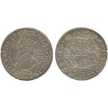BRITISH COINS, Charles I, Silver Shilling, York mint (1643-1644), type 4, crowned bust left with
