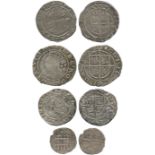 BRITISH COINS, Elizabeth I, Silver Half-Groat, sixth issue, initial mark bell (1582-1583), 0.89g;