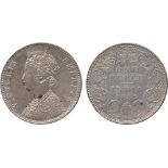 INDIAN COINS, BRITISH INDIA, Victoria, Silver Rupees (3), 1885C, A1/I (KM 492; Pr 124); 1885B (2),