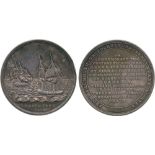 COMMEMORATIVE MEDALS, British Historical Medals, The Loss of the East Indiaman Kent, Silver Medal,