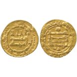 ISLAMIC COINS, ABBASID CALIPHATE, al-Radi, Gold Dinar, mint and date blundered (Misr 324?), 4.02g (