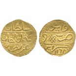 ISLAMIC COINS, OTTOMAN, ‘Uthman III (1168-1171h), Gold ½-Sultani, Jaza’ir 1168h, 1.70g (KM 22). Good