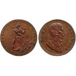 BRITISH TOKENS, 18th Century Tokens, England,  Middlesex, Thomas Spence, Copper Halfpenny, obv