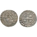 WORLD COINS, CRUSADER COINS OF CYPRUS, Hugo IV, Silver Gros, undated, Nicosia or Famagusta, King