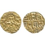 INDIAN COINS, POST-GUPTA & MEDIÆVAL, Chalukyas of Anahillapataka, Kumarapala (fl 1145-1171 AD), Gold