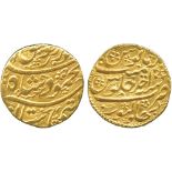 G INDIAN COINS, MISCELLANEOUS, Durrani, Mahmud Shah (second reign, AH 1224-1233; 1809-1818 AD), Gold