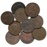 BRITISH TOKENS, 18th Century Tokens, England,  Middlesex, National Series, Lutwyche, Copper