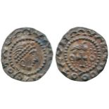 BRITISH COINS, Early Anglo Saxon, Primary Sceat (c.680-c.710), series Bla, diademed head right,