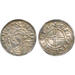 BRITISH COINS, Anglo-Saxon, Canute, Silver Penny, Short Cross type (1029-1035/6), Shaftesbury