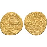 INDIAN COINS, SULTANATES, Sultans of Dehli, Muhammad bin Tughluq, Gold Tanka, fi zaman / al-sa‘id
