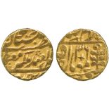 G INDIAN COINS, PRINCELY STATES, Jaipur, Ram Singh (1857-1880), citing Queen Victoria, Gold Mohur,