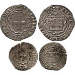 WORLD COINS, CRUSADERS, Tripoli, Bohemund VII, Silver Gros, undated, +SEPTIMVS BOEMVNDS COMES,