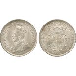 WORLD COINS, SOUTH AFRICA, George V, Silver 2½-Shillings, 1932 (KM 19.3). Uncirculated.