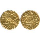 INDIAN COINS, MISCELLANEOUS, Jeweller’s Copy of a Bengal Presidency Gold ½-Mohur, 5.87g. Slightly