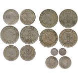 WORLD COINS, JAMAICA, A selection of issues from Victoria to Elizabeth II (39), including