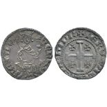 WORLD COINS, CRUSADER COINS OF CYPRUS, Henry II, Silver Gros grand, second issue, later phase, no